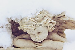 天使,數(shù)字,陶瓷