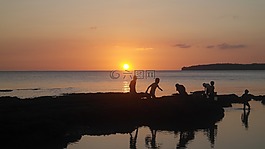 日落,菲律賓,索索貢