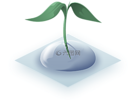 植物,拖放,水生植物