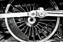 火車,運輸,金屬
