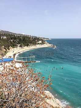 藍色的大海,自然,寧靜