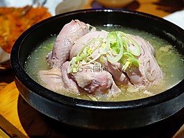 雞絲湯,參,韓國(guó)