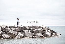 夫婦,愛,對年輕的夫婦