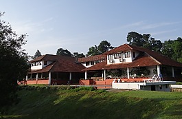 建設,傳統的,森林小屋