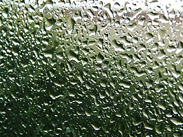 玻璃濕,滴,雨