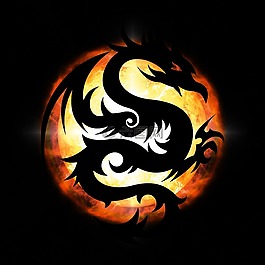 龍,火,怪物