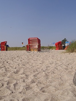 藍色,海灘,沙
