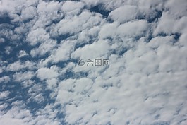 天空,云,云的天空