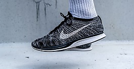 時尚,flyknit賽車,腳