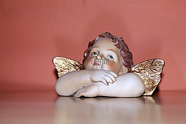 天使,數(shù)字,雕塑