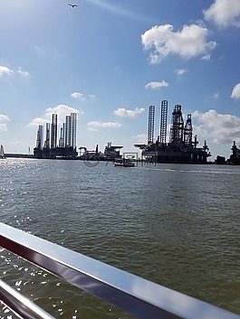 海港,海灣,水
