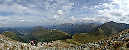 西方塔特拉,山,景观