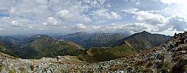 西方塔特拉,山,景观
