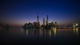 上海,黃浦江,日出