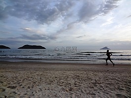 海灘,假期,競(jìng)賽