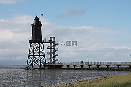 北海,燈塔,指路明燈