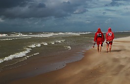 海,海灘,水