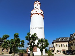 巴特洪堡,城堡,schlossgarten