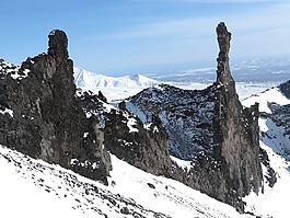 岩,石头,山