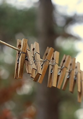曬衣繩,clothespin,鄉(xiāng)村