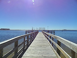 碼頭,海灣,水