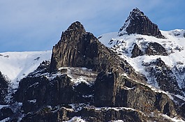 山,頂點,嶺