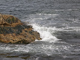 海灘,緬因州,沖浪