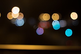 紅綠燈,bookeh,散景