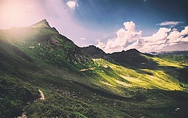 山,景觀,自然