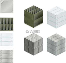 盒,瓷磚,木材