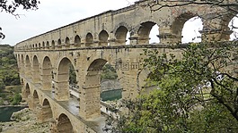 pont du gard,高架橋,橋