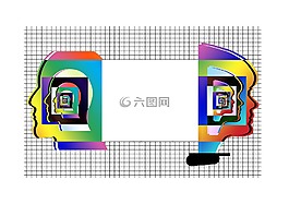 面,男子,女子