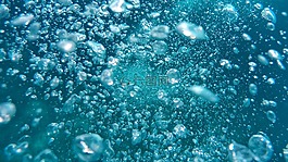 空氣泡沫,海,水