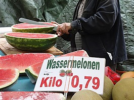 水瓜,市场,美味