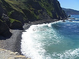海,景觀,畢爾巴鄂