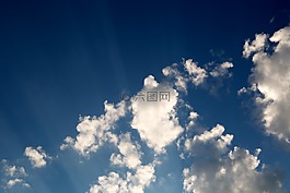 云,自然,天空