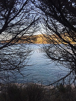 黑暗,海,神秘