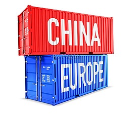 堆容器,物流,商品