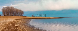 水,自然,沙