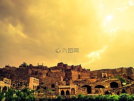 結(jié)構(gòu),建筑物,日出
