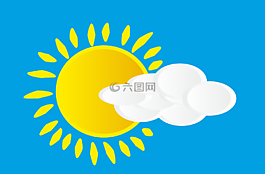 云,天空,蓝色