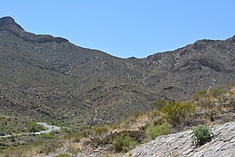 山,沙漠,德州