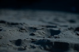 海灘,特寫,黑暗