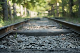 模糊,路徑,鐵路