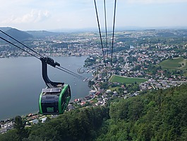 格蒙登,traunsee,湖