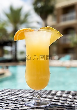 鸡尾酒,喝,玻璃