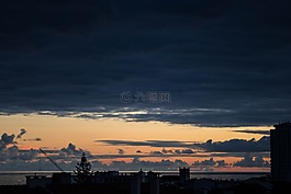 性質(zhì),日落,黃昏