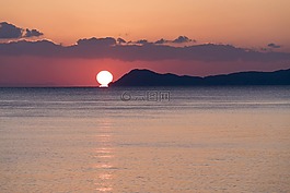 日出,海,黎明