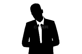 剪影,男子,人類