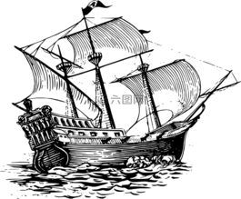帆船,船舶航行,海事